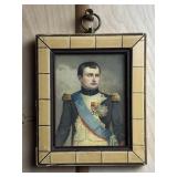 Framed Napoleon Bonaparte Portrait