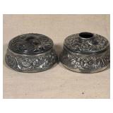 Van Bergh Silver Plated Vanity Boxes