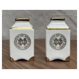 University of Notre Dame Salt and Pepper Shakers