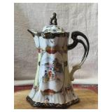 Hand Painted Japanese Porcelain Teapot