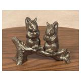 Squirrels on a Branch Salt and Pepper Shakers