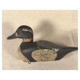Carved Painted Wooden Duck Decoy