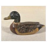 Carved Painted Wooden Duck Decoy