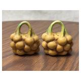 Grape Bunch Salt and Pepper Shakers