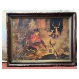 Canadian Mountie Framed Art Print