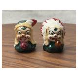 Native American Salt and Pepper Shakers