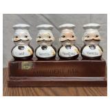 Porcelain Condiment Bar Spice Shakers