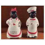 Souvenir Black Americana Salt & Pepper Shakers