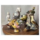 Collection of Porcelain Birds