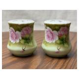 Floral Porcelain Salt and Pepper Shakers
