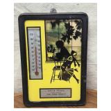 Silhouette Advertising Thermometer