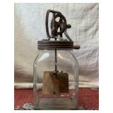 Antique Gallon Mixing Jar