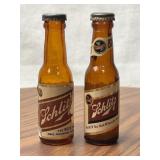 Schlitz Beer Bottle Salt and Pepper Shakers