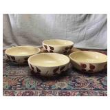 Set of 4 Watt 96 Ovenware Bowls