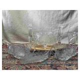 Crystal and Glass Bowls, Candleholders, More