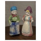 Dutch Boy and Girl Salt and Pepper Shakers