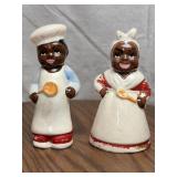 Black Americana Cooks Salt and Pepper Shakers