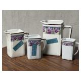 Four Porcelain Creamer or Milk Pitchers