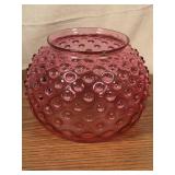 8 Inch Cranberry Glass Lamp Shade