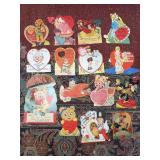 15 Antique Mechanical Valentine Cards