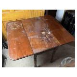 Antique Wooden Drop Leaf Table