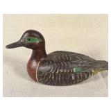 Carved Painted Wooden Duck Decoy
