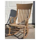 Antique Wooden Rocking Chair