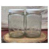 Golden Harvest Glass Quart Storage Containers