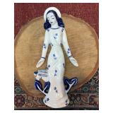 Holy Mary Delft Porcelain Style Wall Hanging