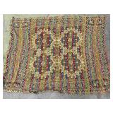 7 Foot by 6 Foot Antique Rug