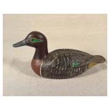 Carved Painted Wooden Duck Decoy