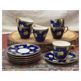Royal Daulton Teacups and Saucers: 6 Each