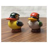 Porcelain Bird Salt and Pepper Shakers