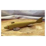 Hand Painted Carved Wooden Fish Decoy