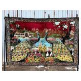 76 x 48 Peacock Tapestry