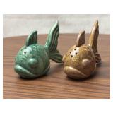 Porcelain Fish Salt and Pepper Shakers