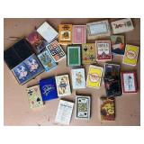 Assortment of Vintage Playing Cards