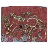 Antique Brass Cabinet, Drawer Hardware