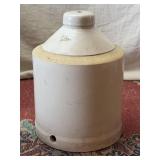Stoneware Chicken Feeder