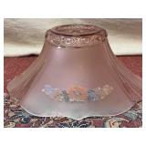Pink Glass 12 Inch Lampshade