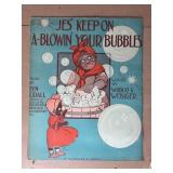 Antique Sheet Music by L Udall and W Weisiger