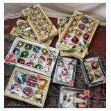 Assortment of Glass Christmas Ornaments