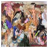 Collection of Dolls, Barbies, More