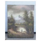 Original R Gibson Oil Painting