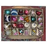 Assortment of Glass Christmas Ornaments
