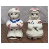 Sailor and Woman Salt and Pepper Shakers