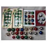 Large Lot of Round Blown Glass Ornaments