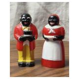 Aunt Jemima, Uncle Mose Salt and Pepper Shakers