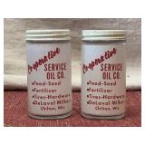 Cooperative Service Oil Co Salt & Pepper Shakers