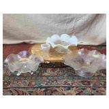 Opalescent and Carnival Glass Assortment